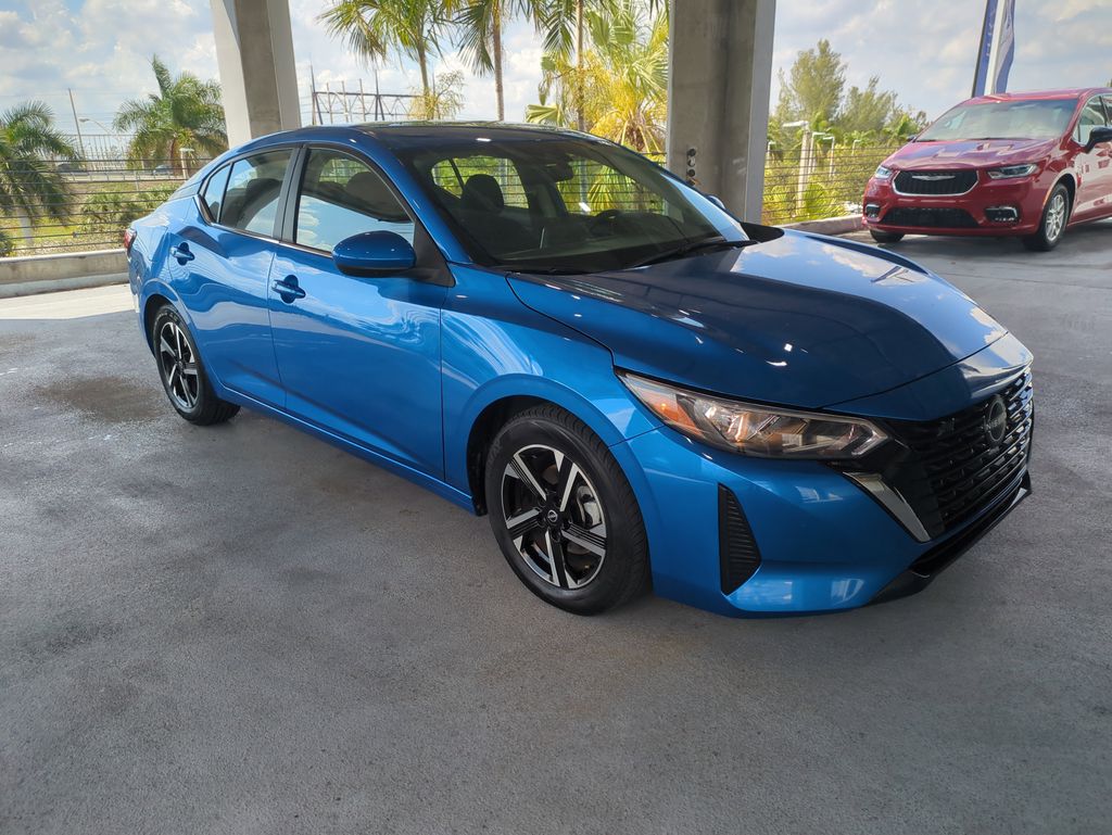 Certified 2024 Nissan Sentra SV with VIN 3N1AB8CV0RY219437 for sale in Tamarac, FL