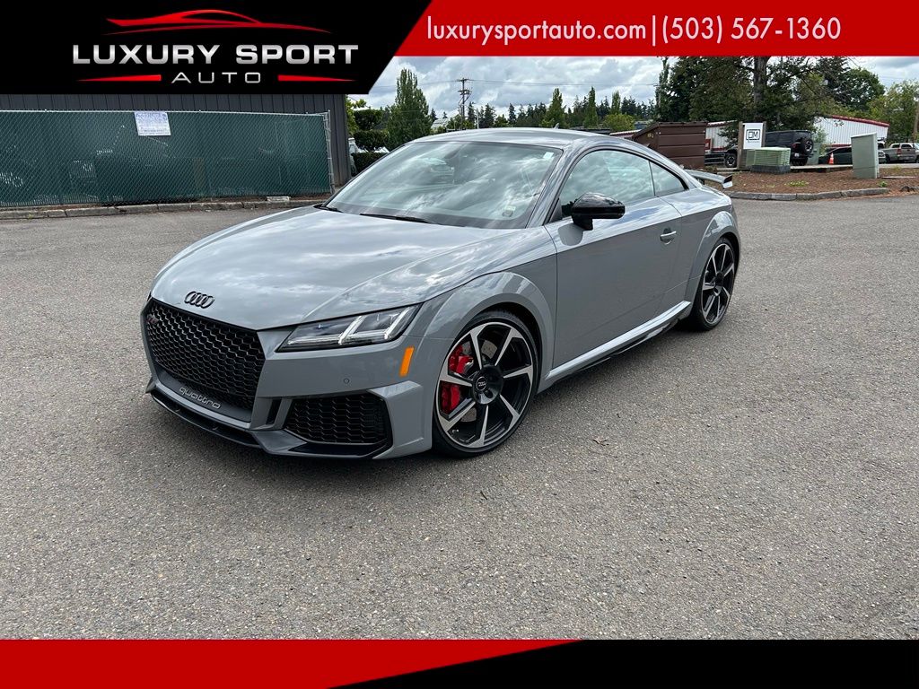 Gray 2020 Audi TT RS 2.5T quattro AWD Coupe All-Wheel Drive 7-Speed Automatic