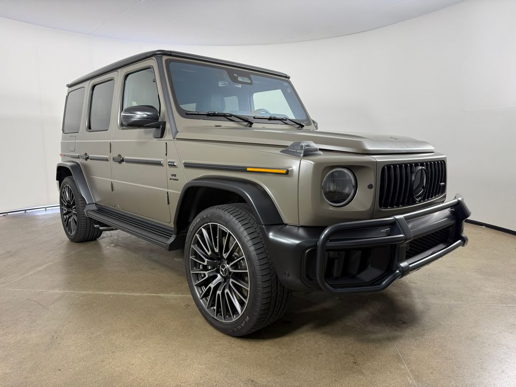 MANUFAKTUR Dark Olive Green Magno 2025 Mercedes-Benz G-Class SUV / Crossover All-Wheel Drive 9-Speed Automatic