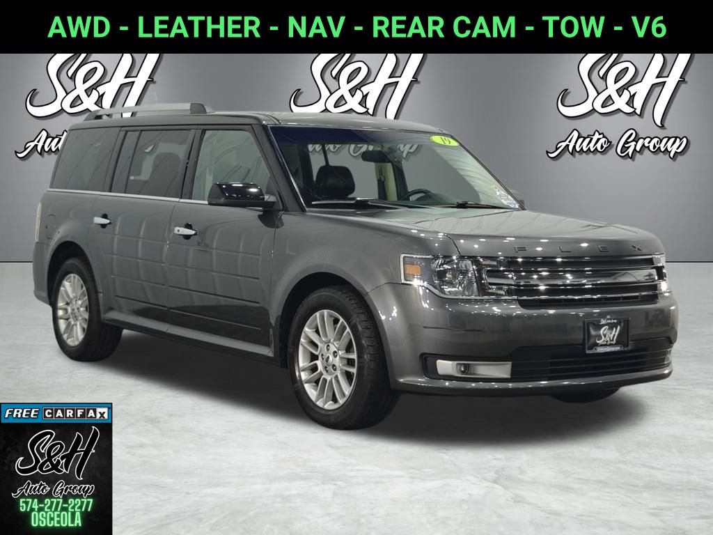 Gray (Magnetic Metallic) 2019 Ford Flex SUV / Crossover All-Wheel Drive 6-Speed Automatic