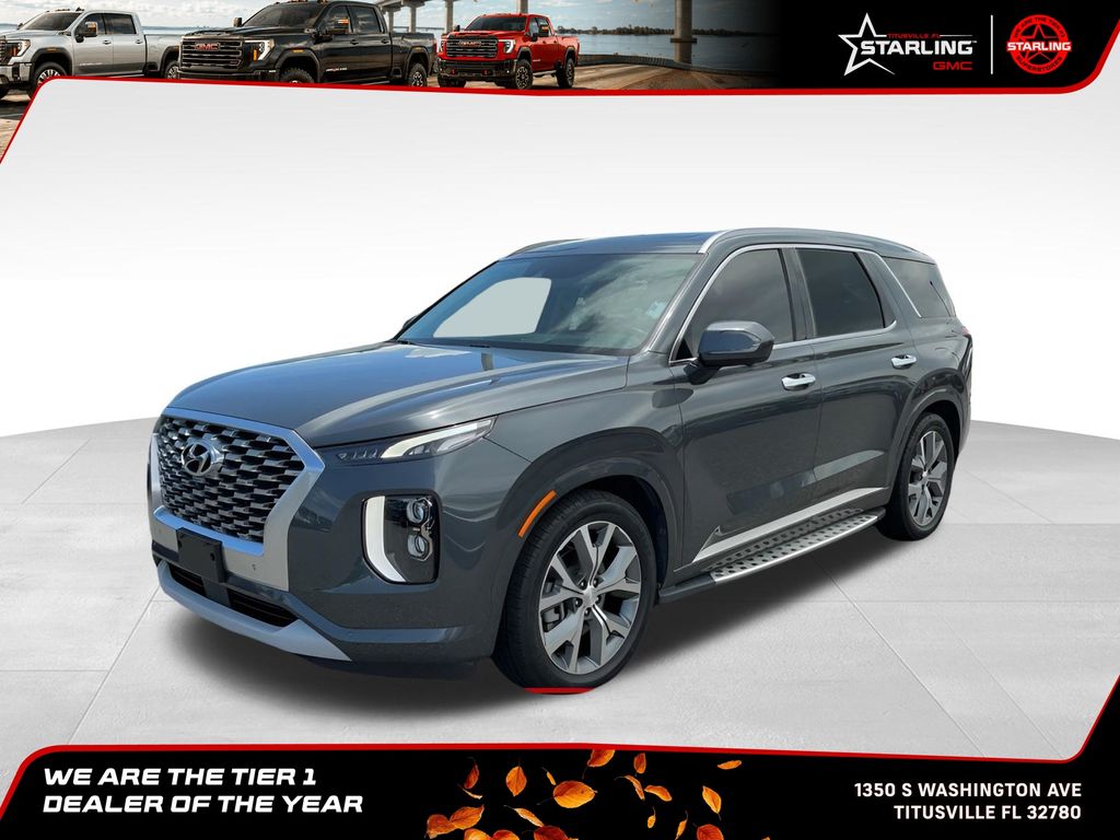 Gray (Steel Graphite) 2021 Hyundai Palisade SUV / Crossover All-Wheel Drive 8-Speed Automatic