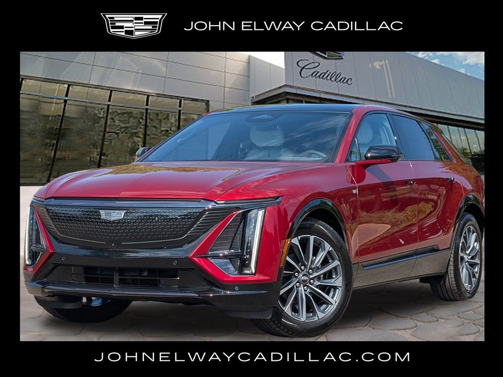 Radiant Red Tintcoat 2026 Cadillac LYRIQ SUV / Crossover All-Wheel Drive 1-Speed Automatic