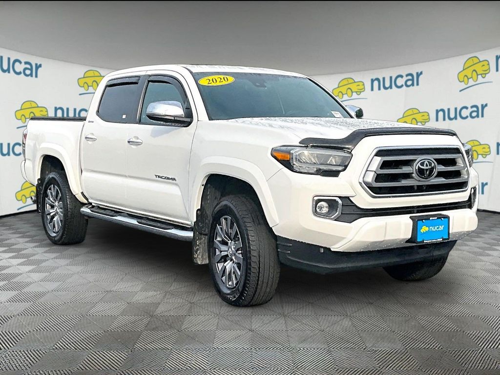 Super White 2020 Toyota Tacoma Pickup Truck Four-Wheel Drive 6-Speed Automatic