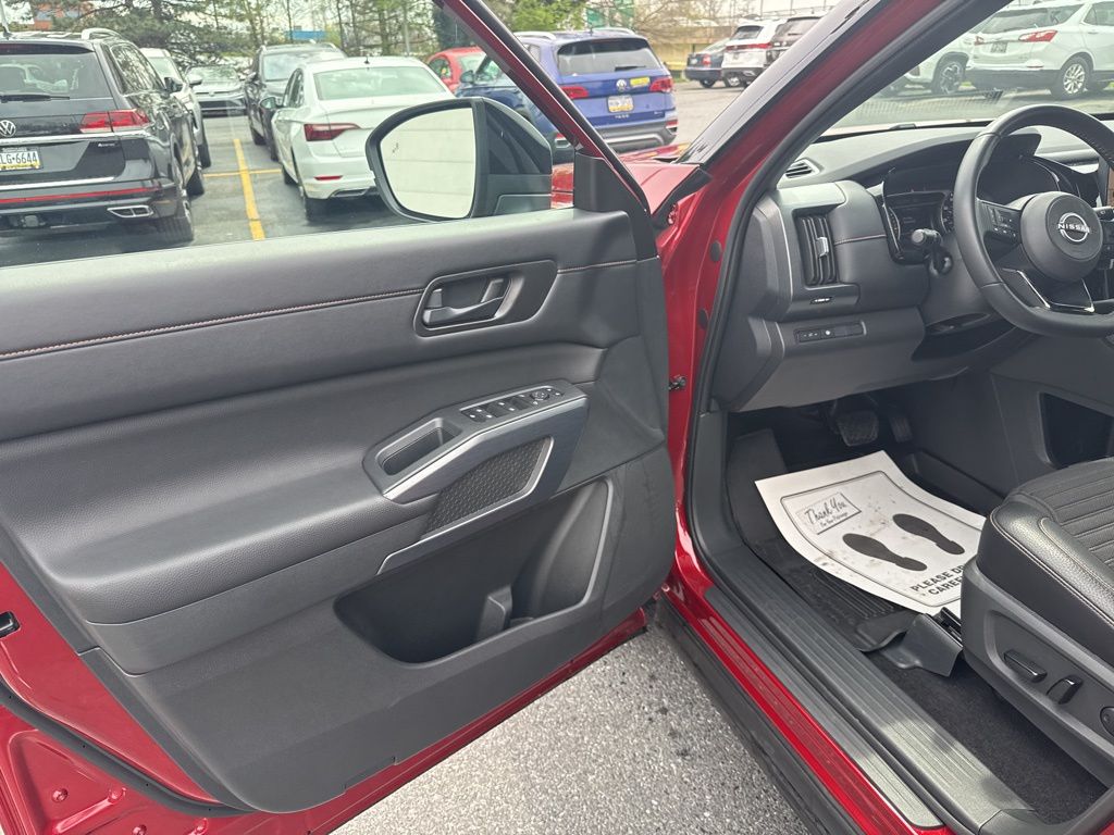2024 Nissan Pathfinder Rock Creek Red at South Hills Kia