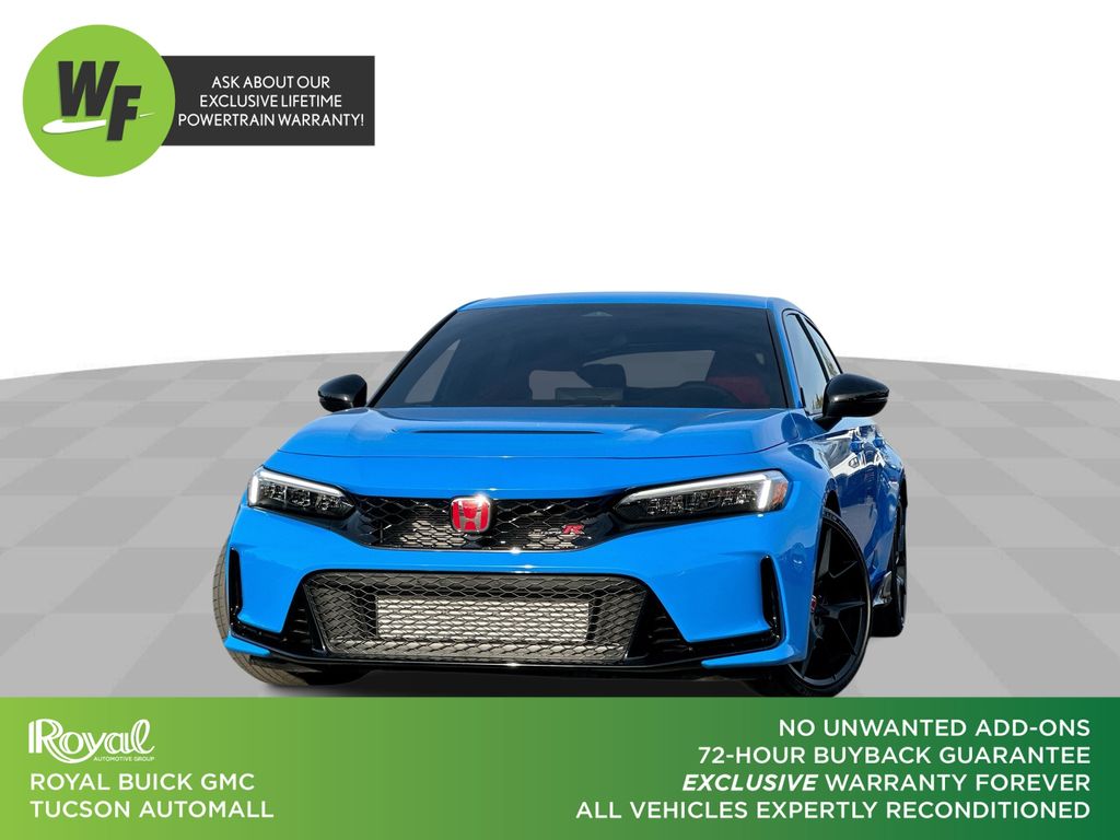 Light Blue 2025 Honda Civic Type R FWD Hatchback Front-Wheel Drive 6-Speed Manual