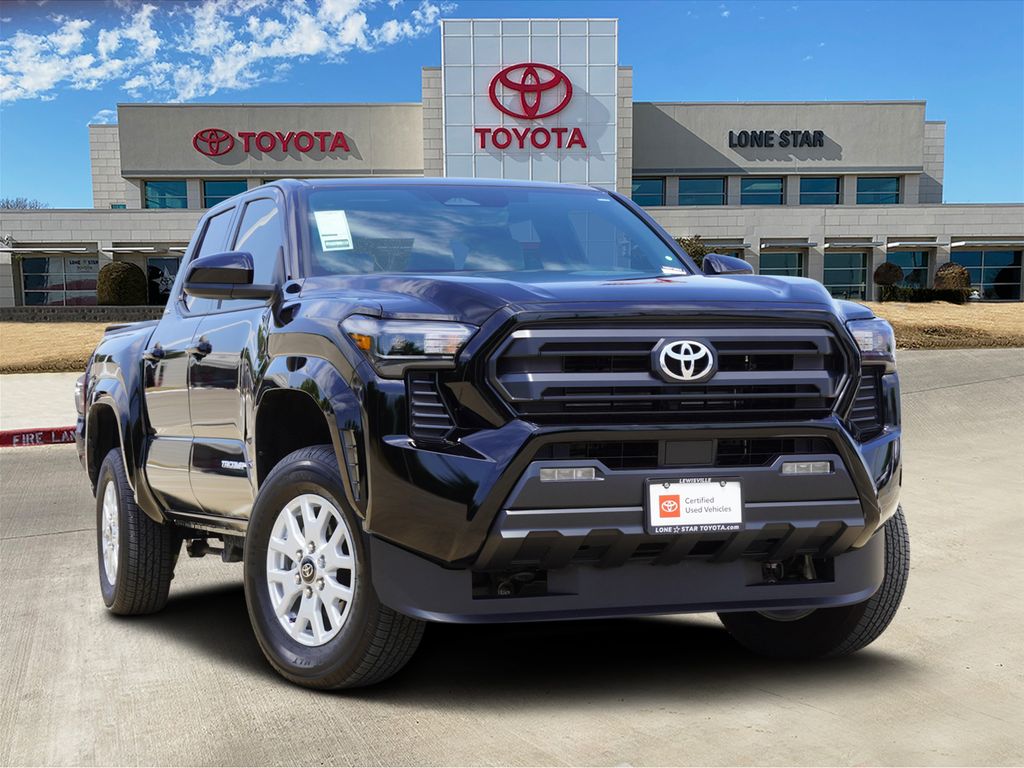 Black 2026 Toyota Tacoma Pickup Truck Four-Wheel Drive 8-Speed Automatic