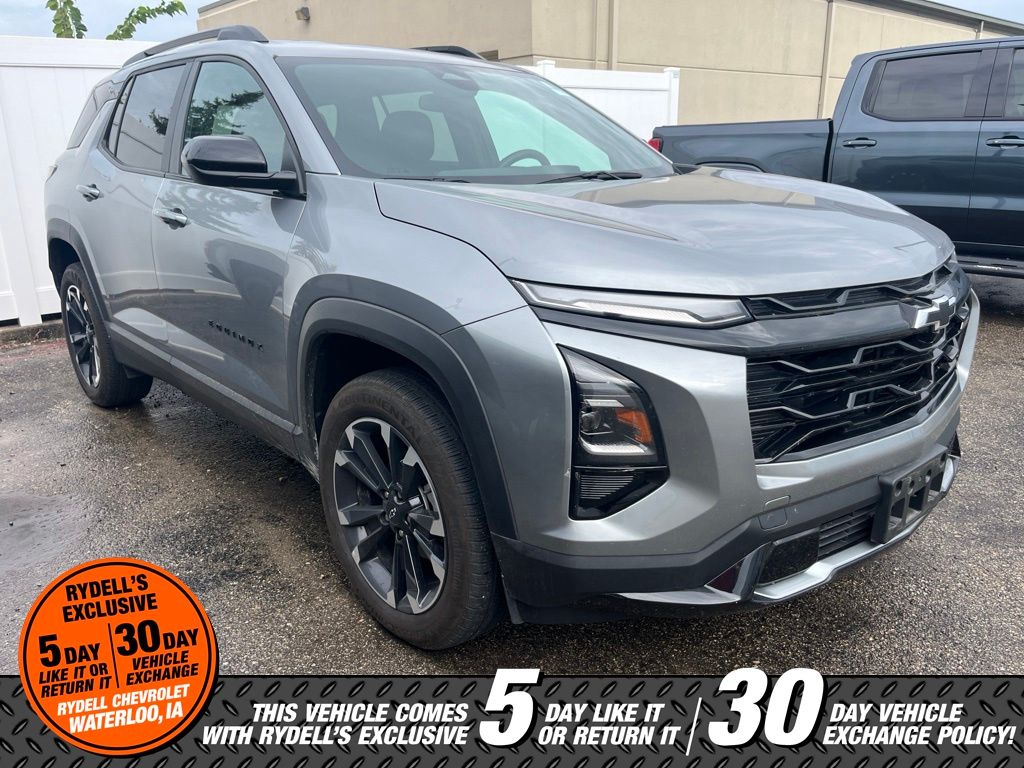 Sterling Gray Metallic 2025 Chevrolet Equinox SUV / Crossover Front-Wheel Drive Continuously Variable Transmission