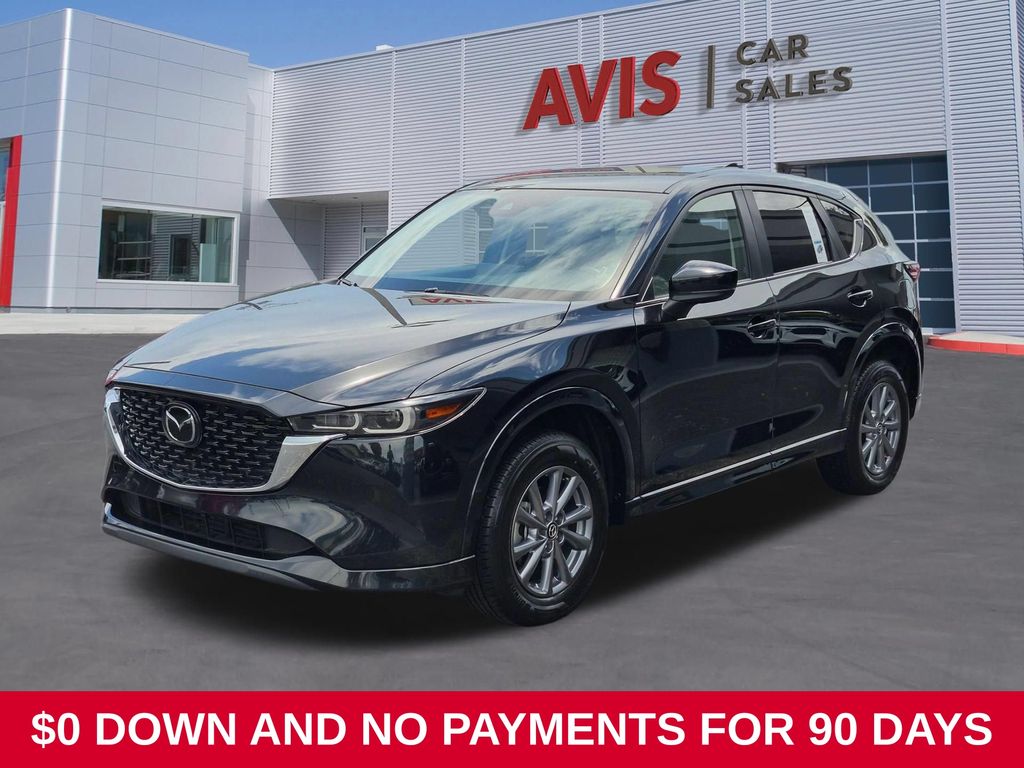 Jet Black 2025 Mazda CX-5 SUV / Crossover All-Wheel Drive 6-Speed Automatic