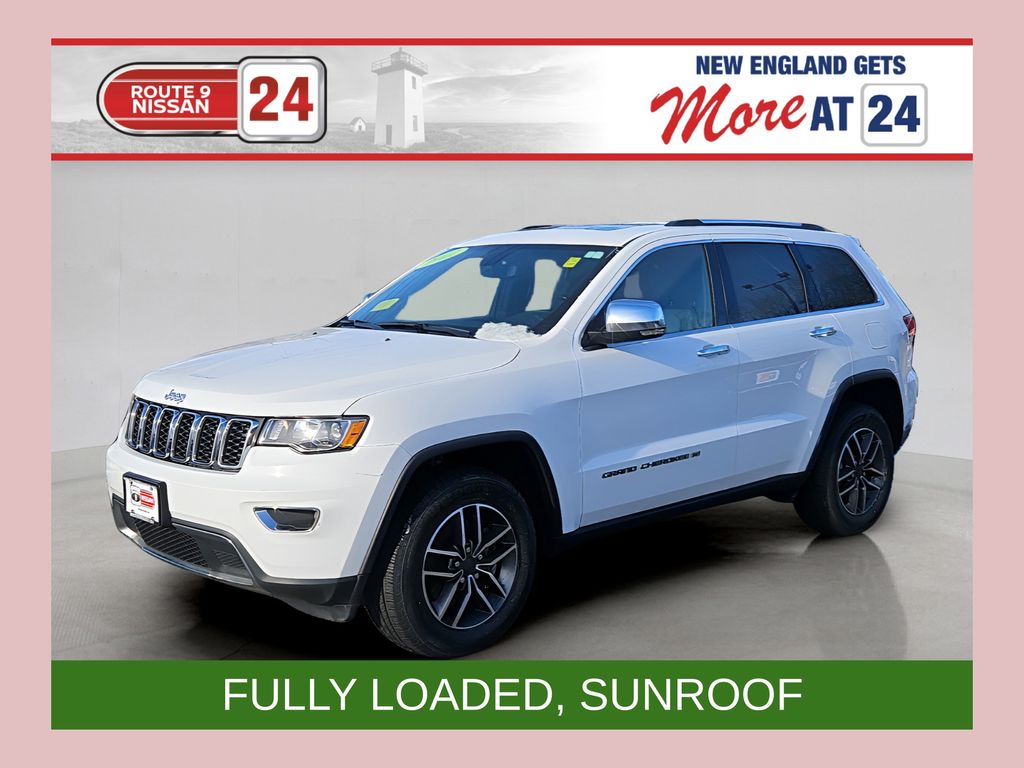 Bright White Clearcoat 2022 Jeep Grand Cherokee SUV / Crossover Four-Wheel Drive 8-Speed Automatic
