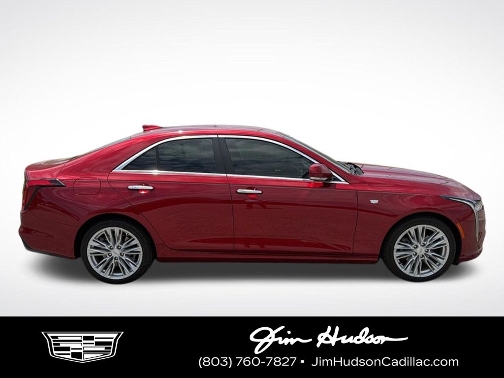 Radiant Red 2023 Cadillac CT4 Premium Luxury RWD Sedan Rear-Wheel Drive 8-Speed Automatic
