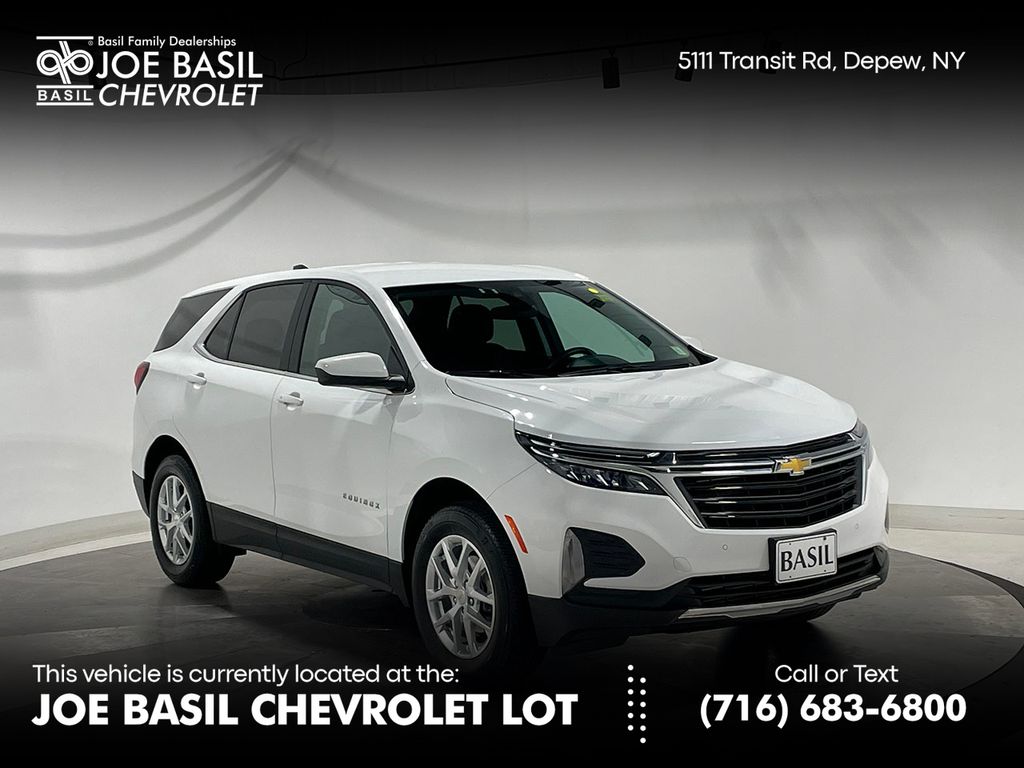 Summit White 2024 Chevrolet Equinox SUV / Crossover Four-Wheel Drive 6-Speed Automatic Overdrive