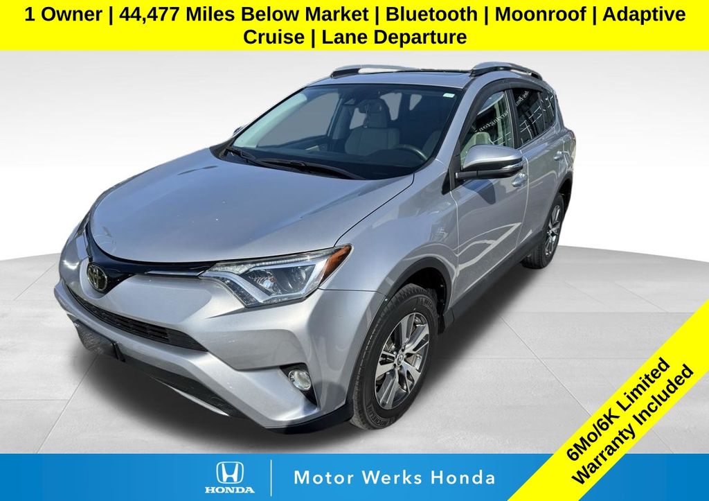 Silver Sky Metallic 2017 Toyota RAV4 XLE AWD SUV / Crossover All-Wheel Drive 6-Speed Automatic