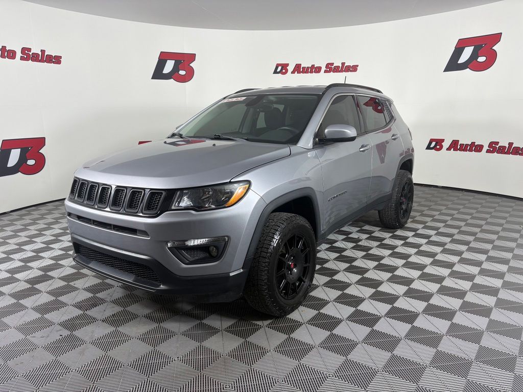 Billet Silver Metallic Clearcoat 2018 Jeep Compass SUV / Crossover Four-Wheel Drive 9-Speed Automatic