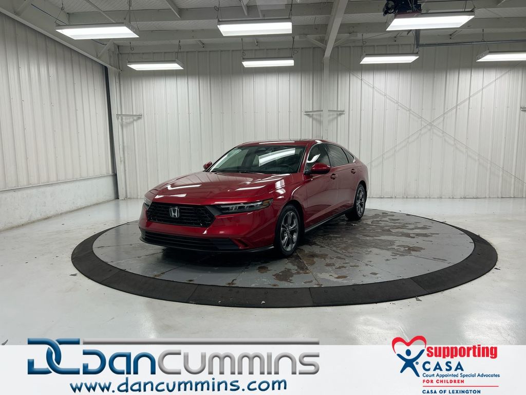 Radiant Red Metallic 2024 Honda Accord Sedan Front-Wheel Drive Continuously Variable Transmission