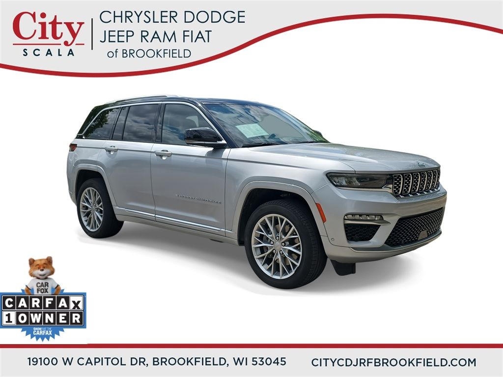Silver Zynith 2022 Jeep Grand Cherokee 4xe SUV / Crossover Four-Wheel Drive 8-Speed Automatic
