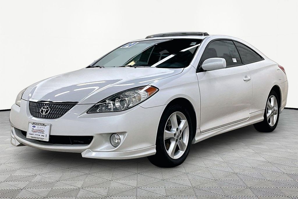 Artic Frost Pearl 2004 Toyota Camry Solara Coupe Front-Wheel Drive 5-Speed Automatic