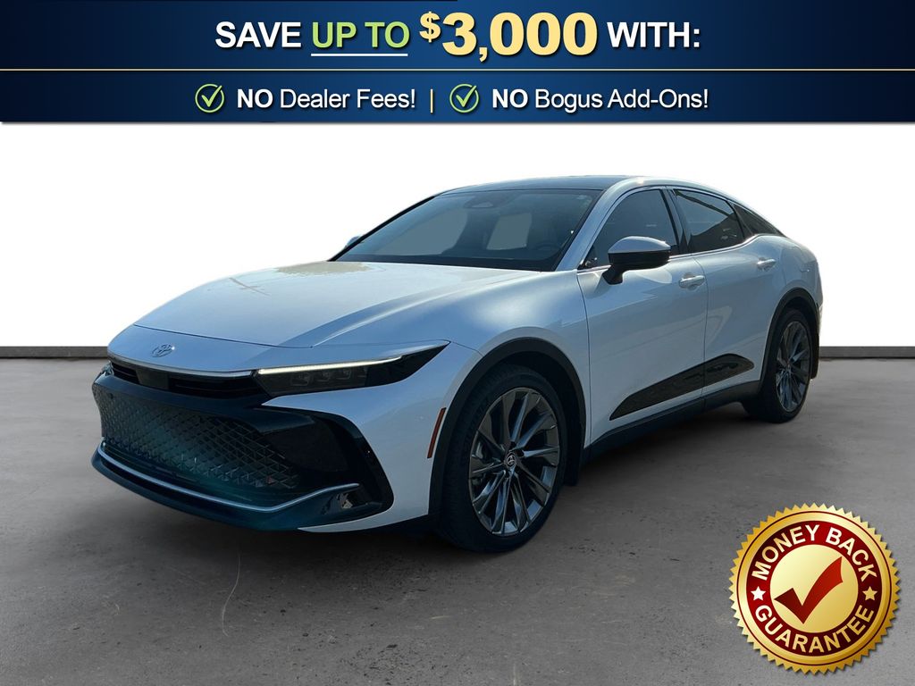 White 2024 Toyota Crown Limited AWD Sedan All-Wheel Drive Continuously Variable Transmission