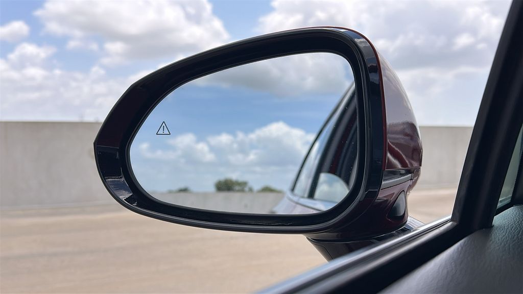 2025 Hyundai Sonata Hybrid SEL Red at DeMontrond Gulf Freeway