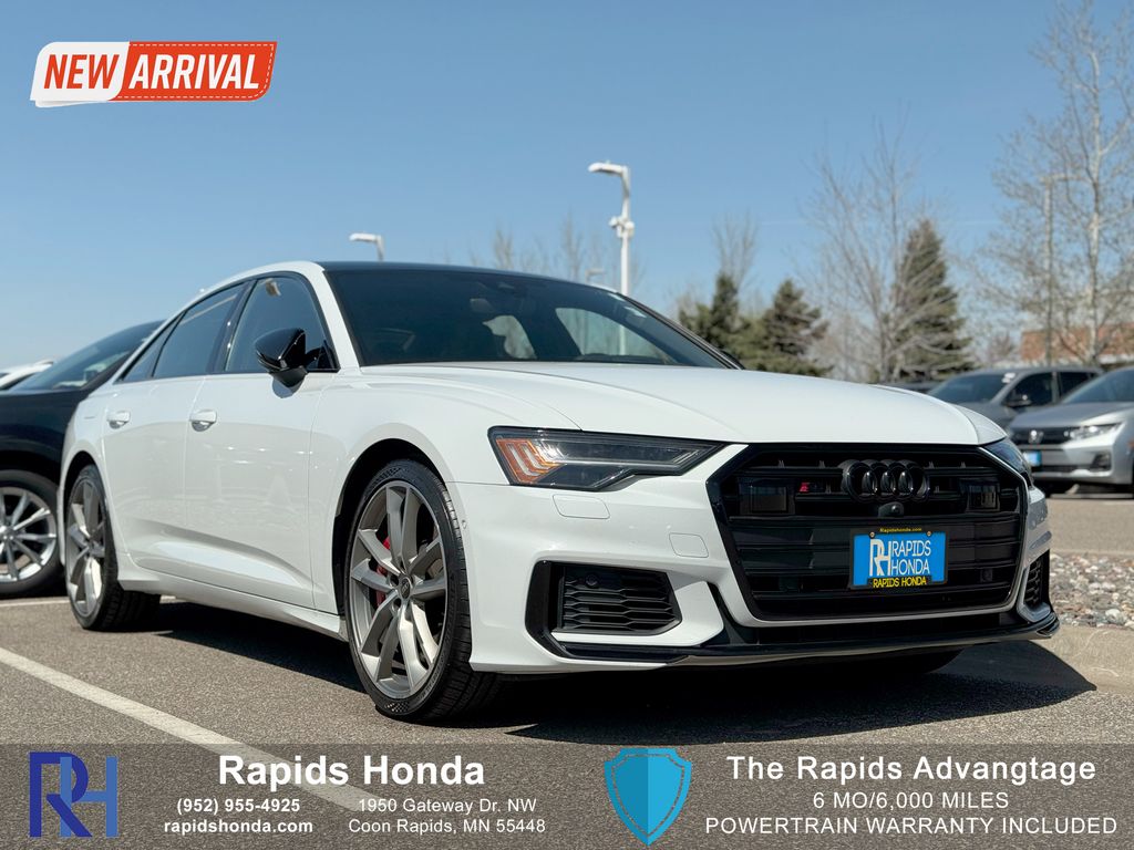 Glacier White 2021 Audi S6 2.9T quattro Prestige Sedan AWD Sedan All-Wheel Drive 8-Speed Automatic