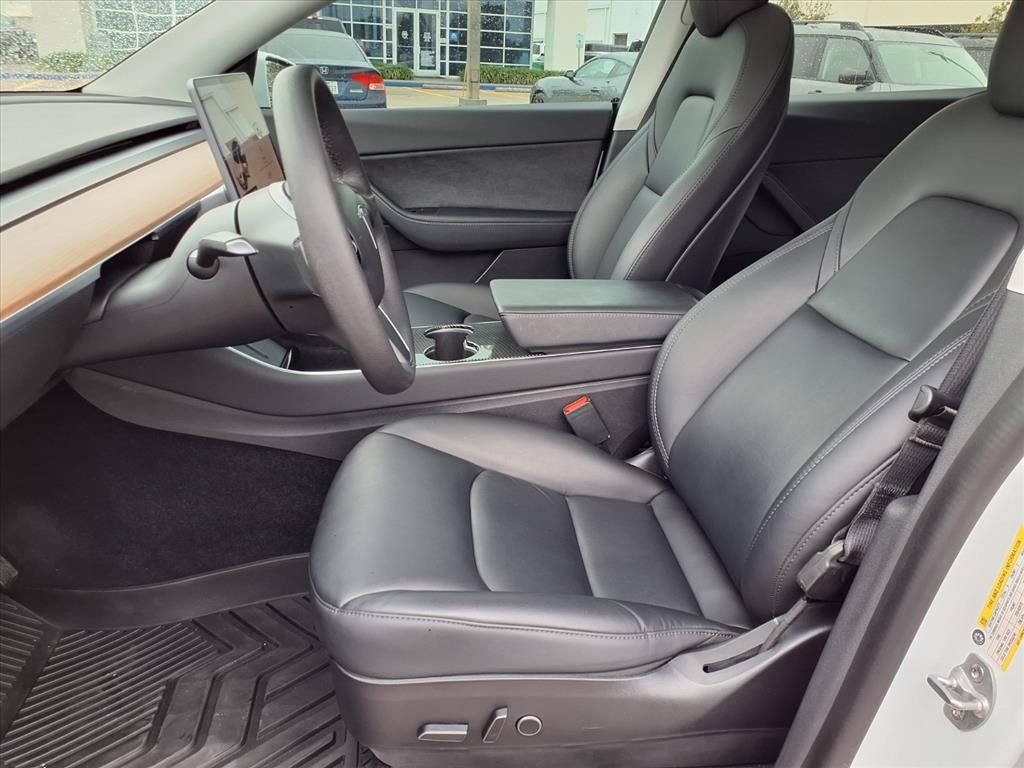 2021 Tesla Model Y Long Range White at Central Houston Nissan
