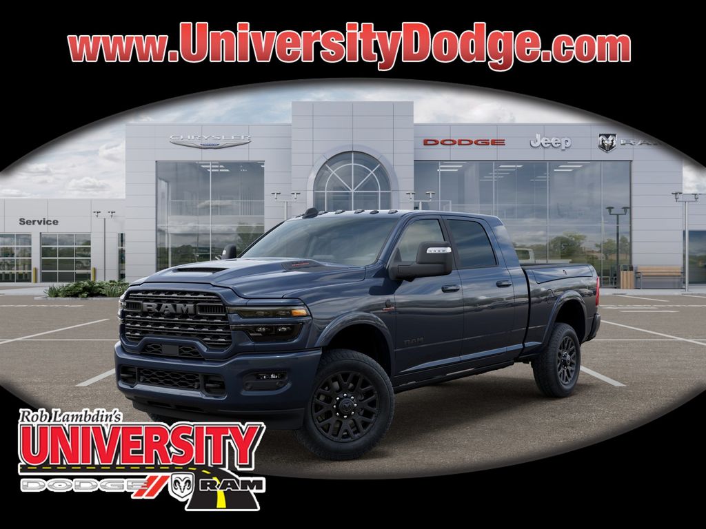 Forged Blue Metallic 2026 RAM 2500 Pickup Truck Four-Wheel Drive 8-Speed Automatic