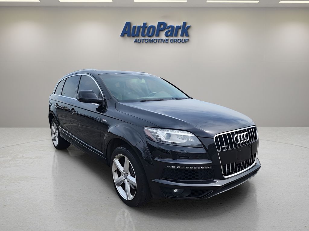 Orca Black Metallic 2013 Audi Q7 3.0T quattro S-Line Prestige SUV / Crossover All-Wheel Drive 8-Speed Automatic