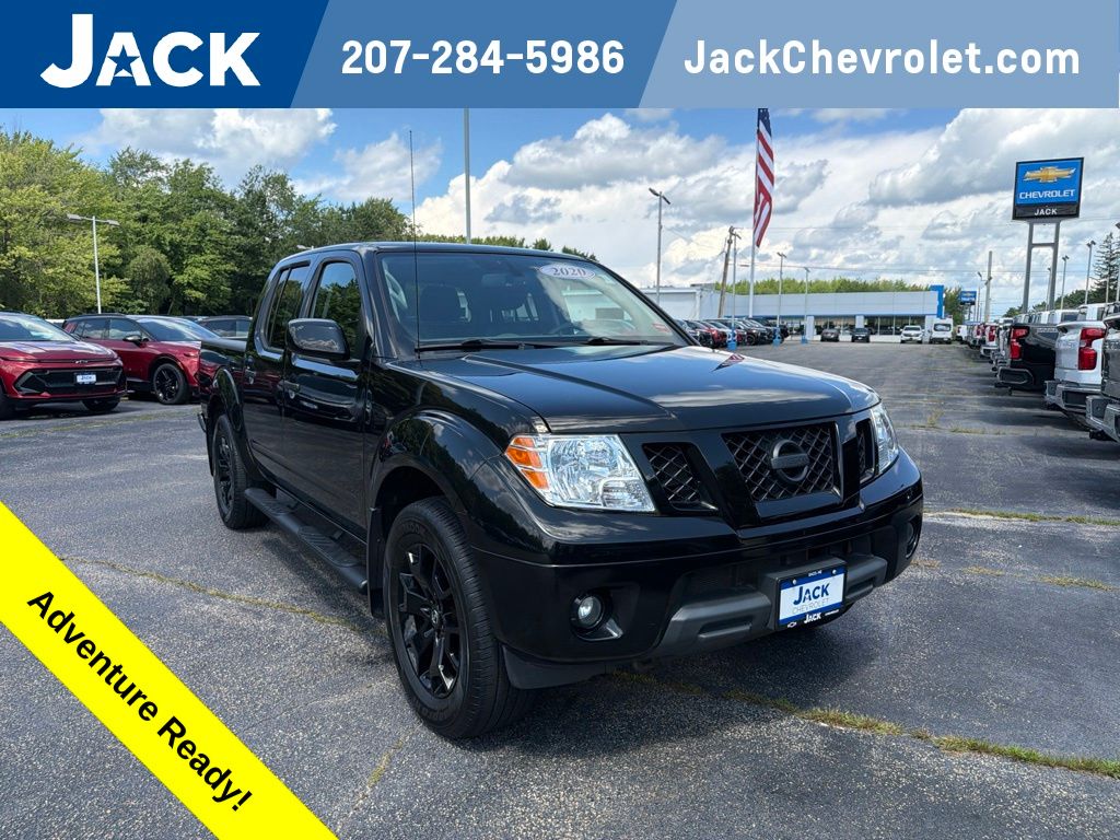 Gray (Magnetic Black Pearl) 2020 Nissan Frontier Pickup Truck Four-Wheel Drive 9-Speed Automatic