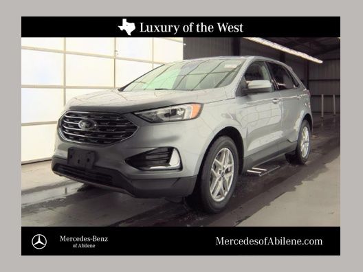 Silver Metallic 2022 Ford Edge SUV / Crossover All-Wheel Drive 8-Speed Automatic