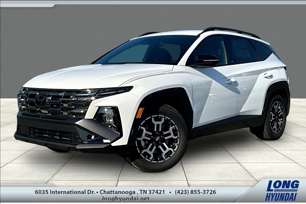 White Pearl 2025 Hyundai Tucson SUV / Crossover Front-Wheel Drive 8-Speed Automatic