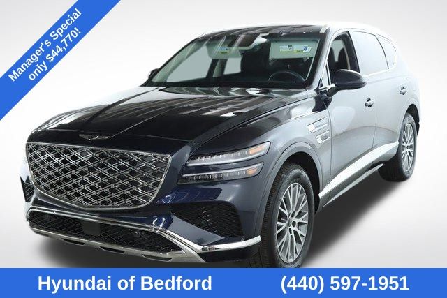 Capri Blue 2025 Genesis GV80 2.5T Standard AWD SUV / Crossover All-Wheel Drive 8-Speed Automatic