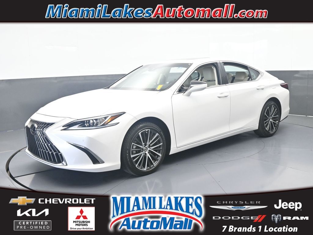 White Pearl 2025 Lexus ES 350 FWD Sedan Front-Wheel Drive 8-Speed Automatic