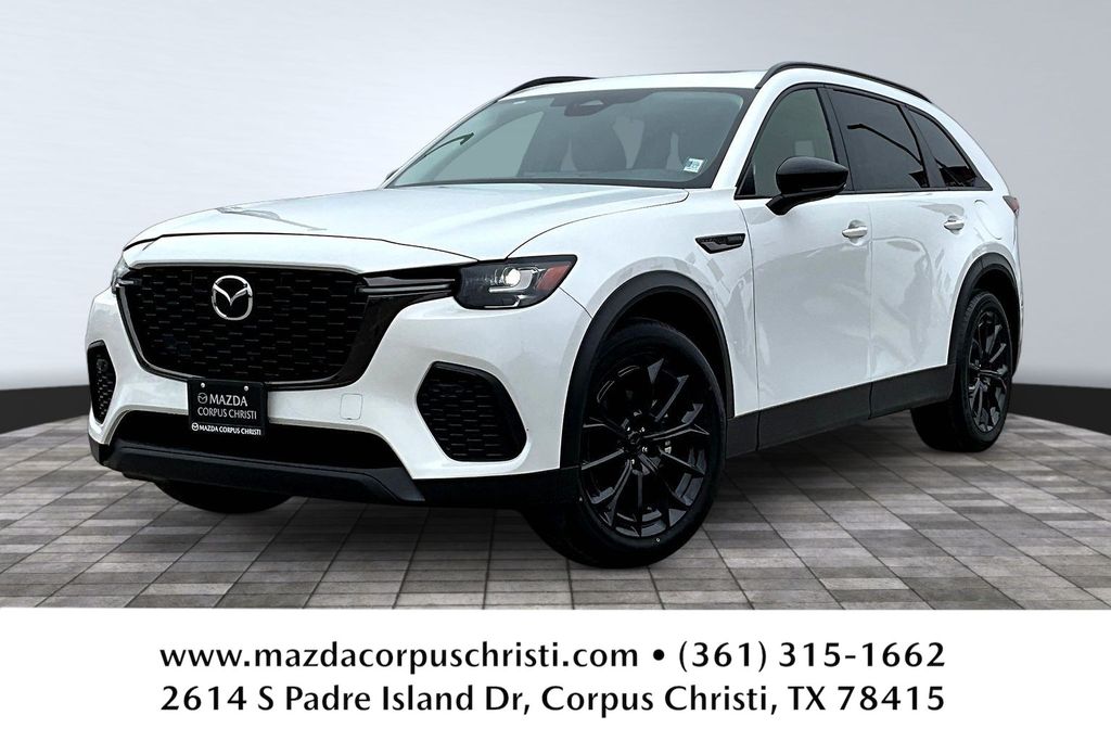Rhodium White Premium 2026 Mazda CX-70 SUV / Crossover All-Wheel Drive 8-Speed Automatic