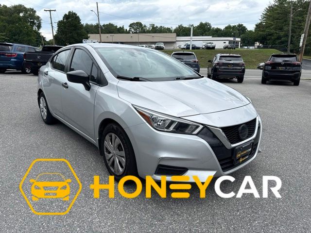 Brilliant Silver Metallic 2020 Nissan Versa Sedan Front-Wheel Drive Continuously Variable Transmission