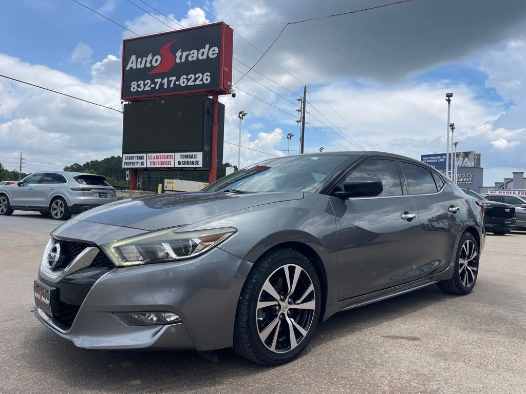 2017 Nissan Maxima 3.5 S Gray at DeMontrond Automotive Group