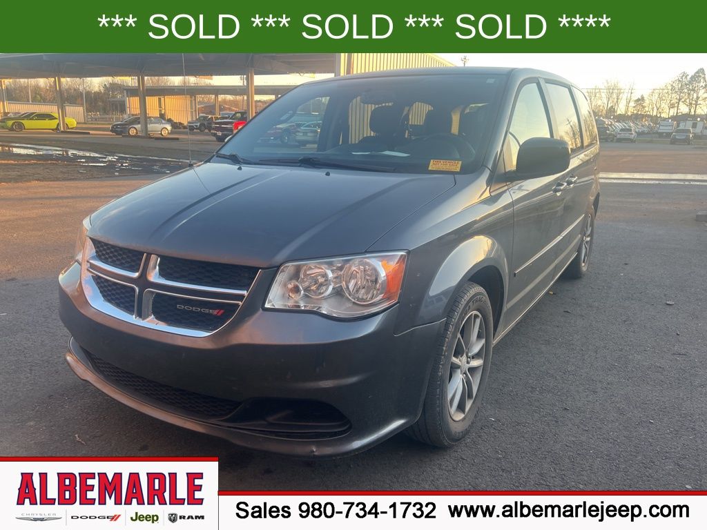  2016 Dodge Grand Caravan SE Plus FWD   