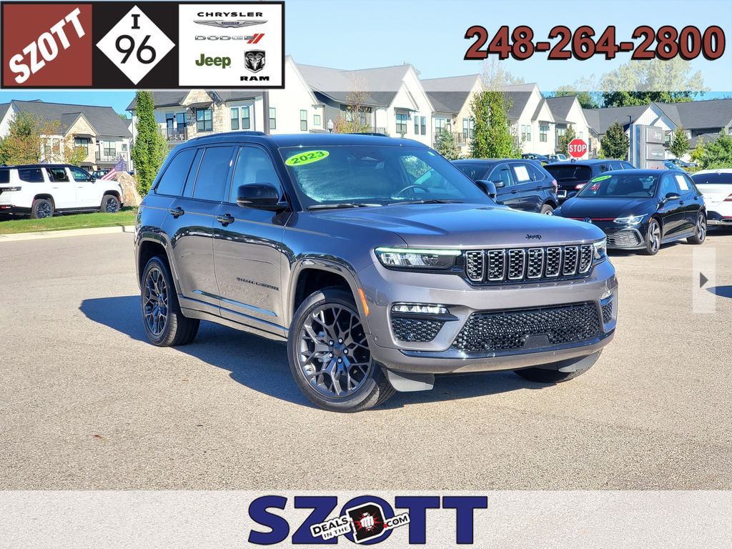 Baltic Gray Metallic Clearcoat 2025 Jeep Grand Cherokee SUV / Crossover Four-Wheel Drive 8-Speed Automatic