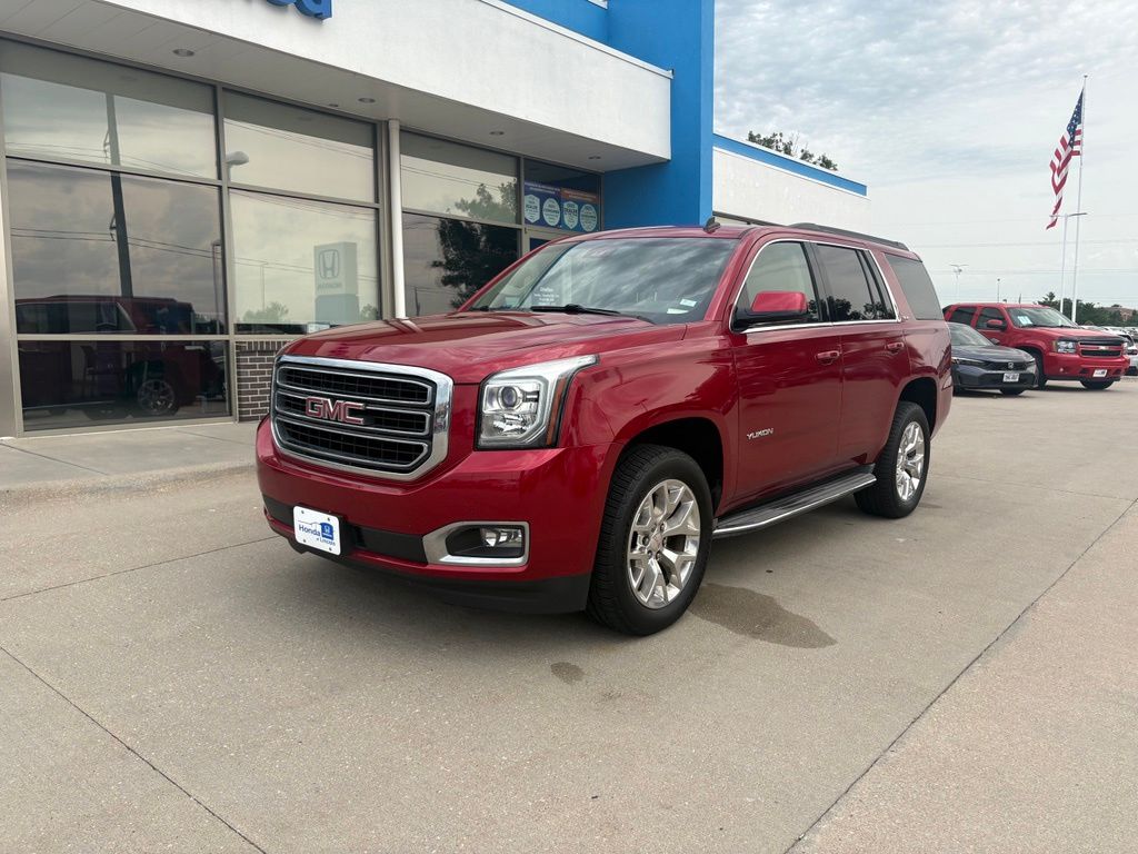 Crystal Red Tintcoat 2015 GMC Yukon SUV / Crossover Four-Wheel Drive 6-Speed Automatic Overdrive