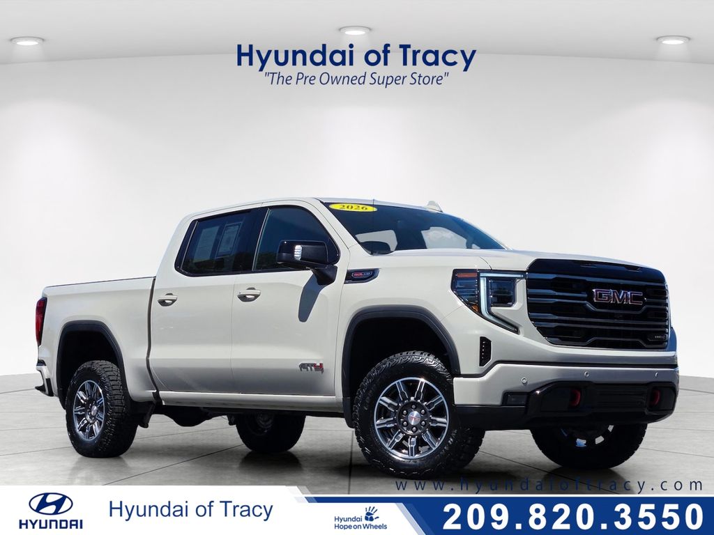 Summit White 2026 GMC Sierra 1500 Pickup Truck Four-Wheel Drive Automatic