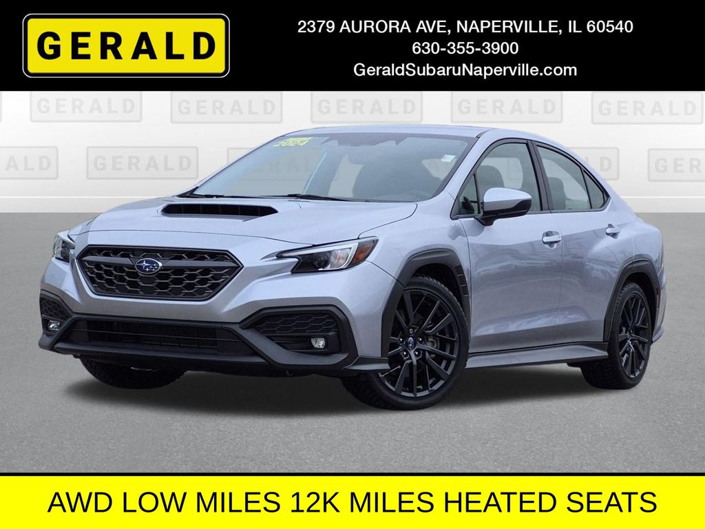 Ice Silver Metallic 2024 Subaru WRX Premium AWD Sedan All-Wheel Drive 6-Speed Manual