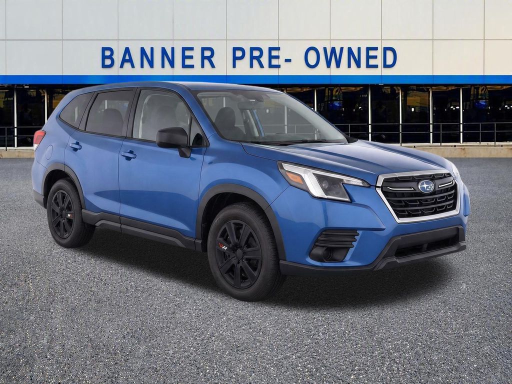Horizon Blue Pearl 2023 Subaru Forester SUV / Crossover All-Wheel Drive Continuously Variable Transmission