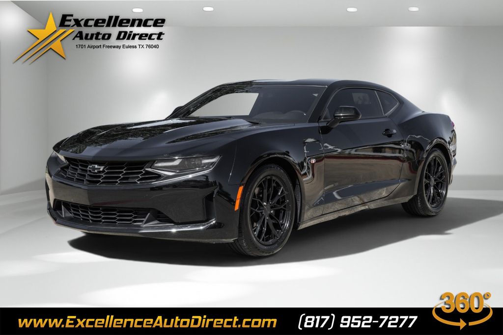 Mosaic Black Metallic 2019 Chevrolet Camaro Coupe Rear-Wheel Drive 8-Speed Automatic