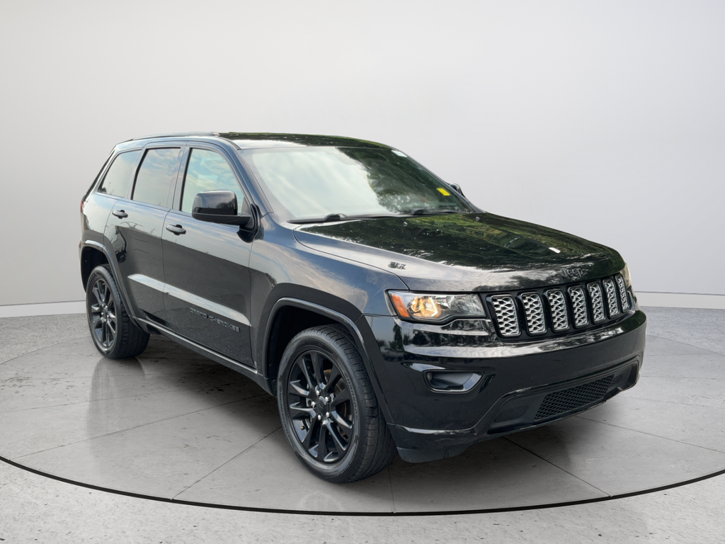 Diamond Black Crystal Pearlcoat 2018 Jeep Grand Cherokee SUV / Crossover Four-Wheel Drive 8-Speed Automatic