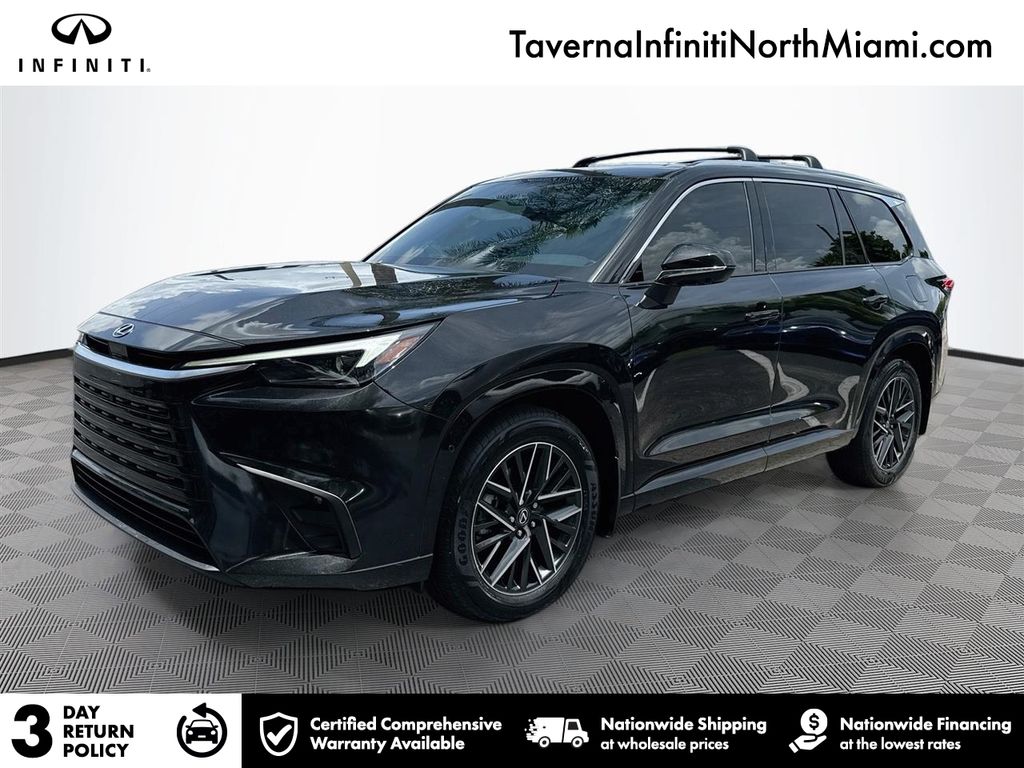 Black (Caviar) 2024 Lexus TX SUV / Crossover Front-Wheel Drive 8-Speed Automatic