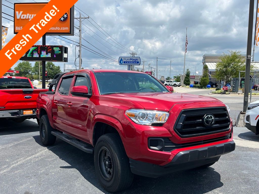 Barcelona Red Metallic 2023 Toyota Tacoma Pickup Truck Four-Wheel Drive 6-Speed Automatic