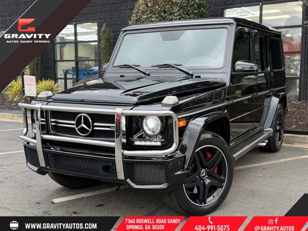 2017 Mercedes-Benz G-Class AMG G 63 4MATIC