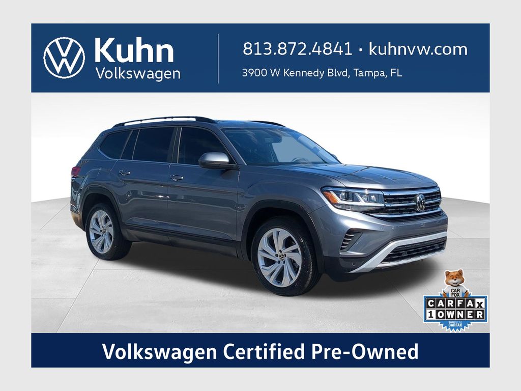 Platinum Gray Metallic 2023 Volkswagen Atlas SUV / Crossover Front-Wheel Drive 8-Speed Automatic