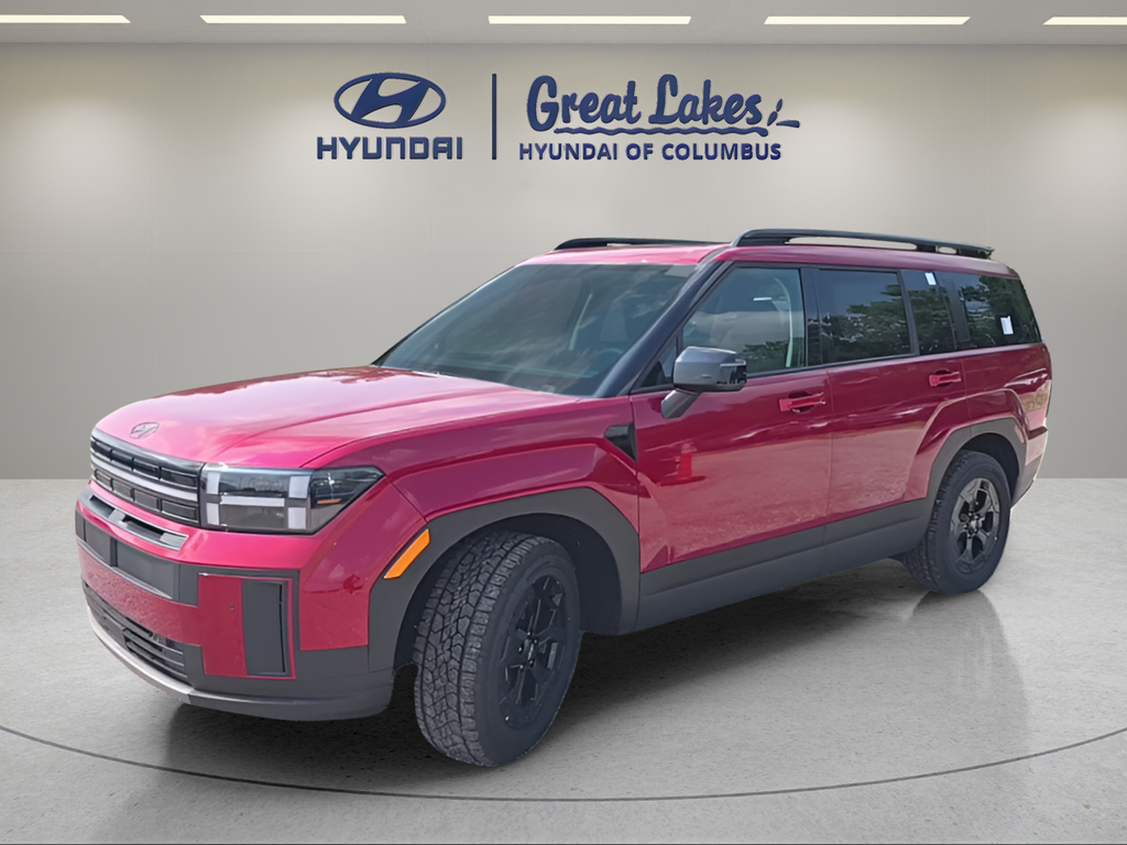 Ultimate Red 2026 Hyundai Santa Fe SUV / Crossover All-Wheel Drive 8-Speed Automatic