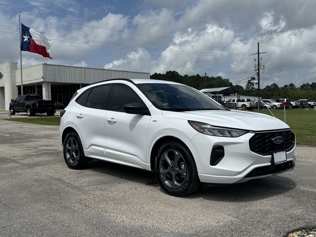 2023 Ford Escape ST-Line White at AutoSavvy Houston Southwest
