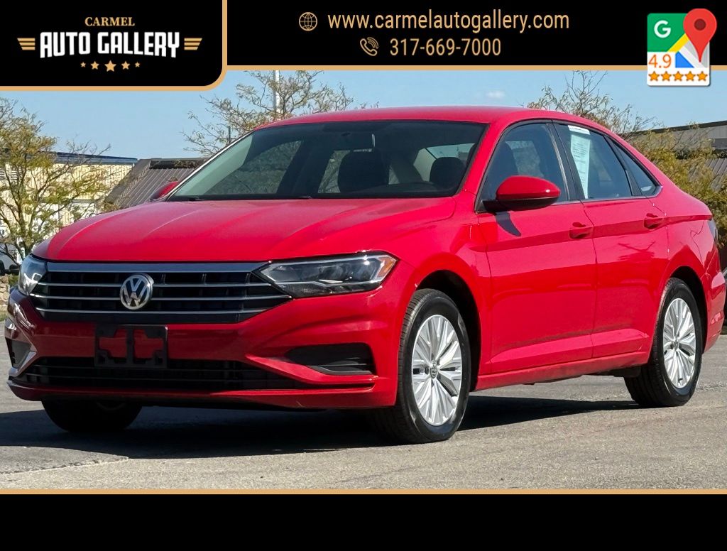Tornado Red 2019 Volkswagen Jetta S FWD Sedan Front-Wheel Drive 6-Speed Manual