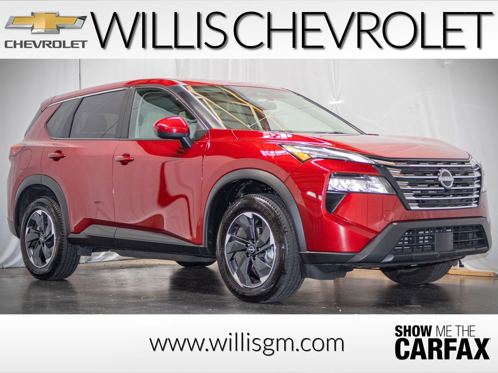 Red (Scarlet Ember Tintcoat) 2025 Nissan Rogue SUV / Crossover All-Wheel Drive Continuously Variable Transmission